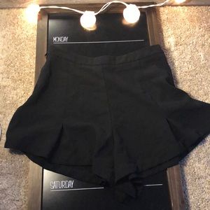 Hi rise skirt shorts